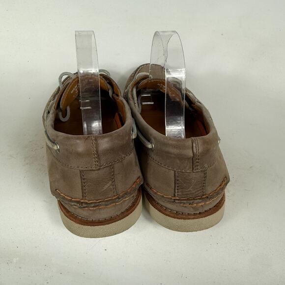Sperry Authentic Original Boat Shoes Men's 11.5 Brown Leather Slip-on Moc Toe - Picture 7 of 10